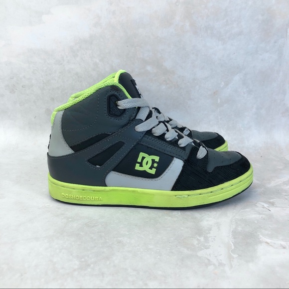 green dc high tops